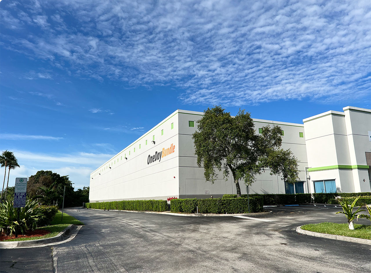 OneDayBundle Amazon FBA prep center in Fort Lauderdale, Florida